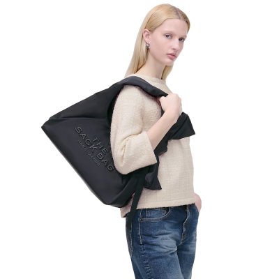 THE BOW NYLON SACK BAG